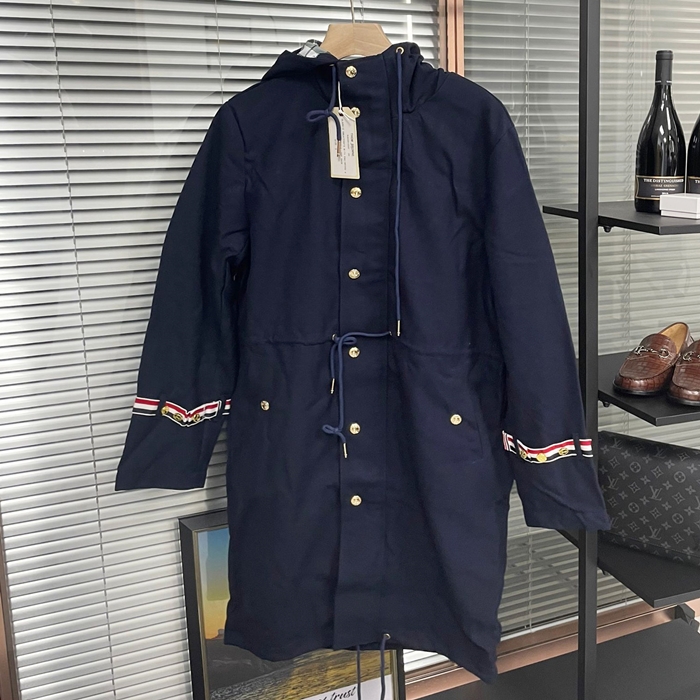 Casual  - トムブラウンメンズ カジュアル コットン コート Thom01504x Size ネイビー