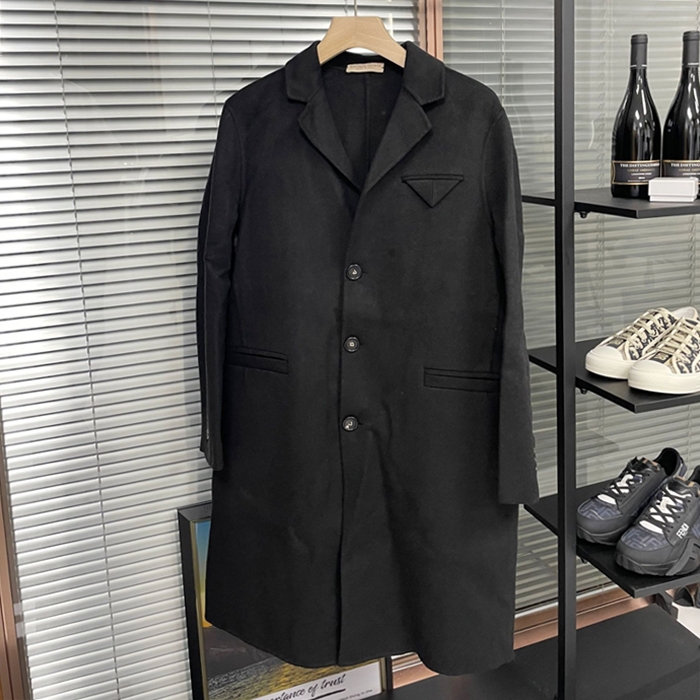  Cashmere  - ボッテガヴェネタメンズ ヴィンテージ カシミア コート Bot04218x Size(m - 2xl) ブラック