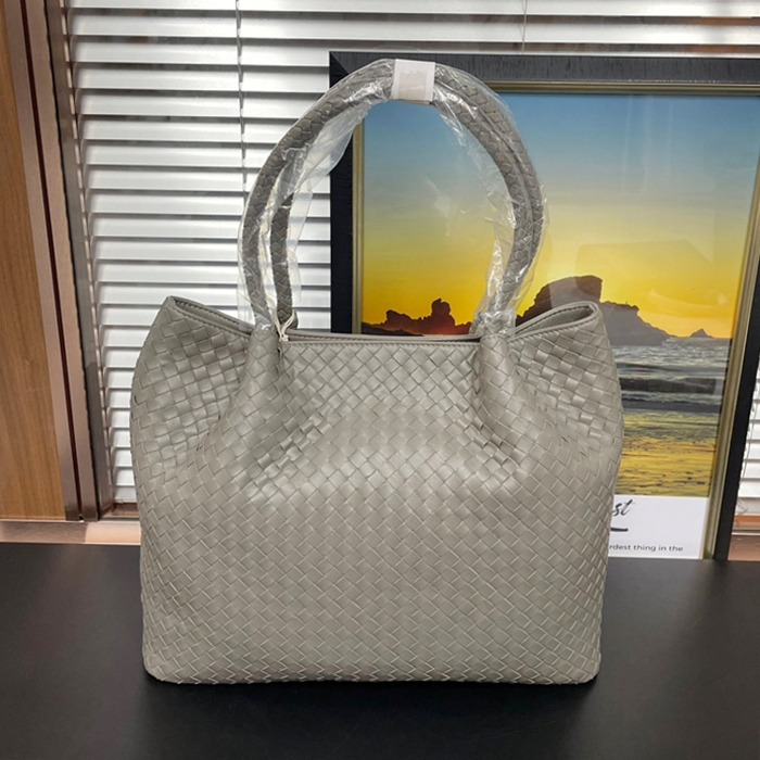  Gray 39cm - ボッテガヴェネタレザーグレー レディース トートバッグ BVB0123,39cm