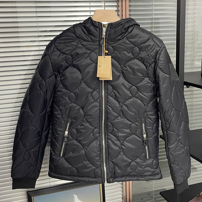 バーバリー メンズ モダン ブラック ジャケット - - bu339x