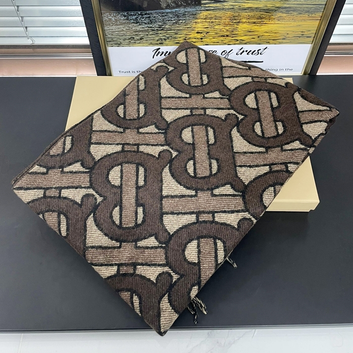 バーバリー メンズ キャメル マフラー - Camel Muffler - bu43x