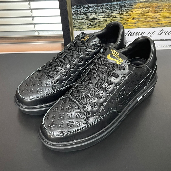 ルイヴィトン メンズ ブラック スニーカー -   - lv455x