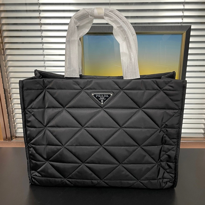プラダ レディース ブラック トートバッグ -  - pr877x