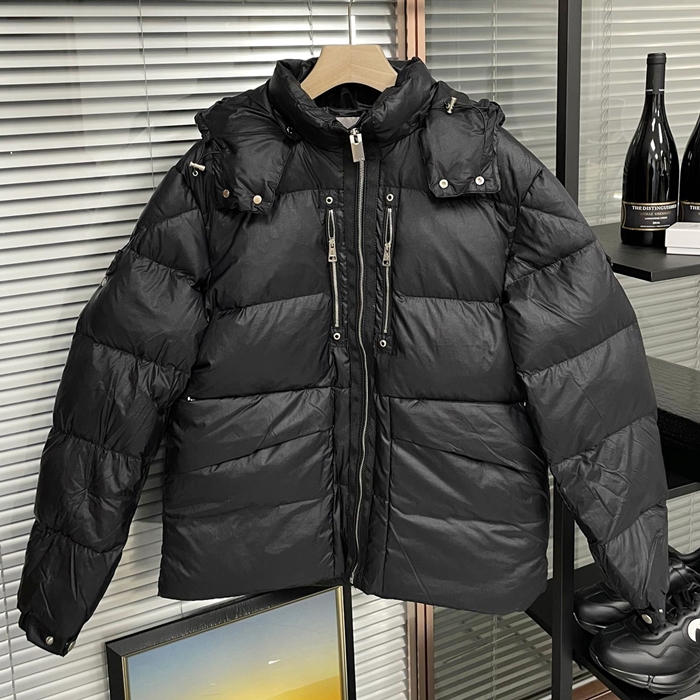 モンクレール メンズ ダックダウン ブラック パディング - Padding - mo239x