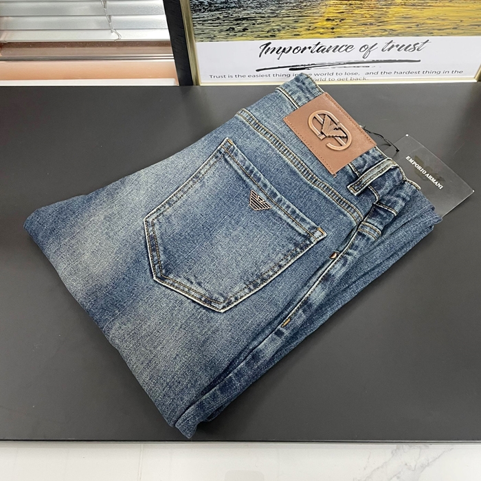 アルマーニ メンズ トレンディ ブルー ジーンズ -  - ar16x