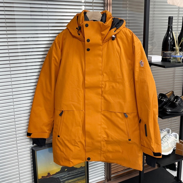 モンクレール メンズ オレンジ ダウン パディング - - mo181x