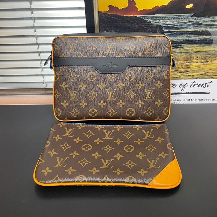 ルイヴィトン メンズ トリオ メッセンジャーバッグ  -  Brown- lv1773x