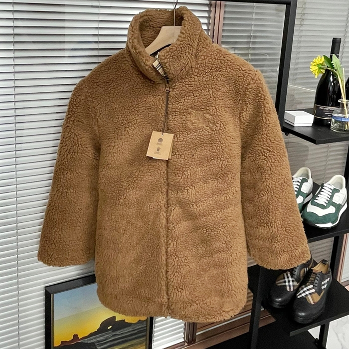 バーバリー レディース キャメル ジャケット -  Camel - bu366x