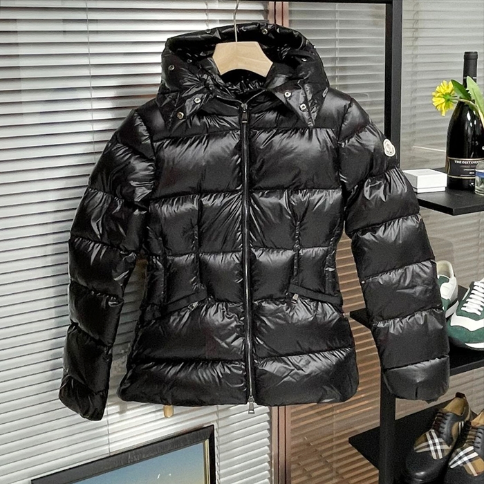 モンクレール レディース ブラック ダックダウン パディング -   - mo195x