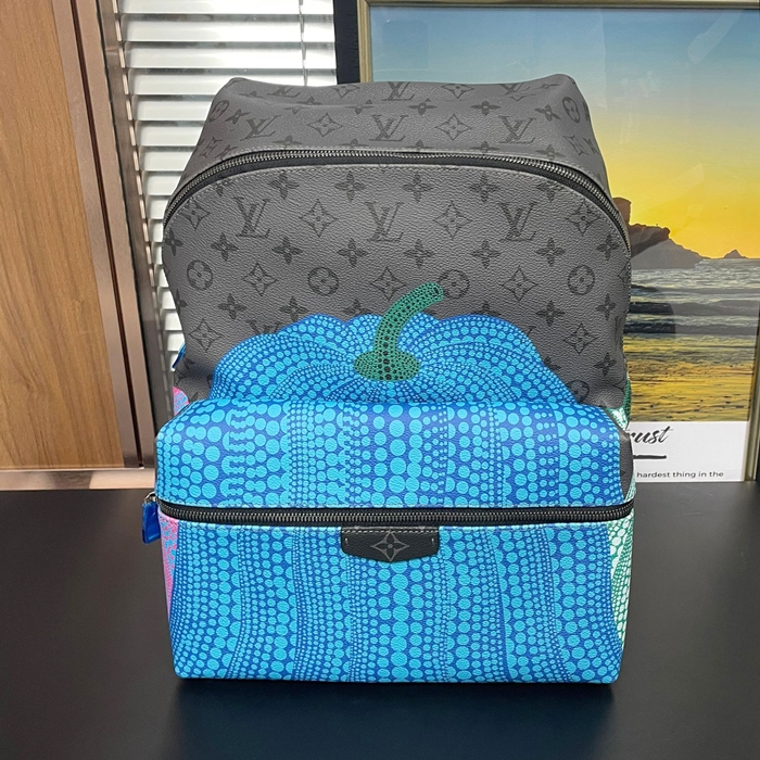 ルイヴィトン メンズ LV x YK ディスカバリー バックパック M46440  -  Gray  - lv1817x