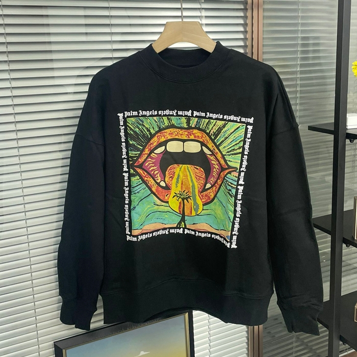 パームエンジェルス メンズ クルーネック スウェット - Pam Angels  - pac128x