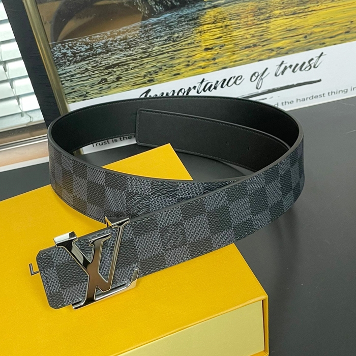 イニシャル リバーシブル  メンズ ベルト lv0003y -  Initials  Premiun Belt
