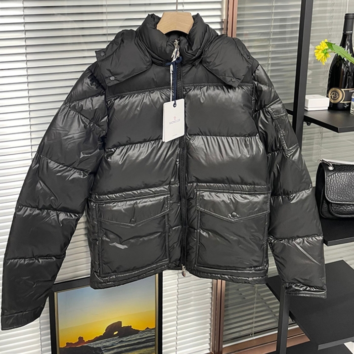 モンクレール メンズ ブラック パディング -  - mo232x