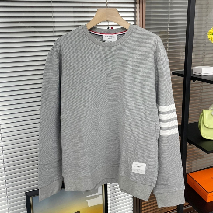 トムブラウン メンズ カジュアル グレー スウェット - Gray  - th24x