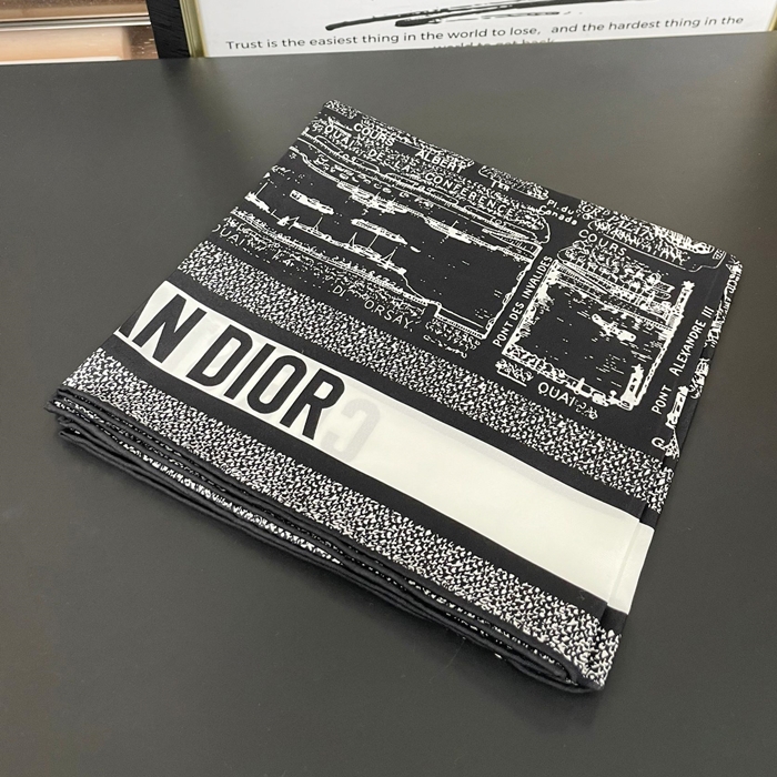 ディオール レディース ブラック スカーフ -   - di871x