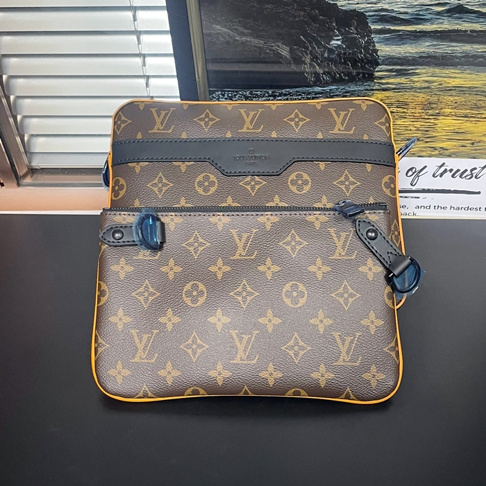 ルイヴィトン メンズ ブラウン メッセンジャーバッグ -  Brown- lv1650x