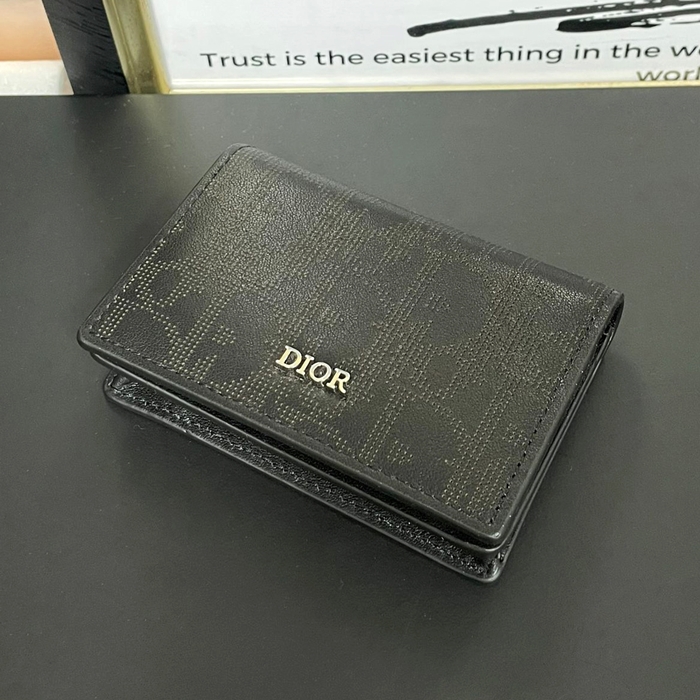 ディオール メンズ ブラック カード財布 -  Card s - di817x