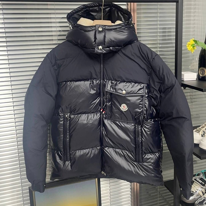 モンクレール メンズ ダックダウン ブラック パディング - Padding - mo254x