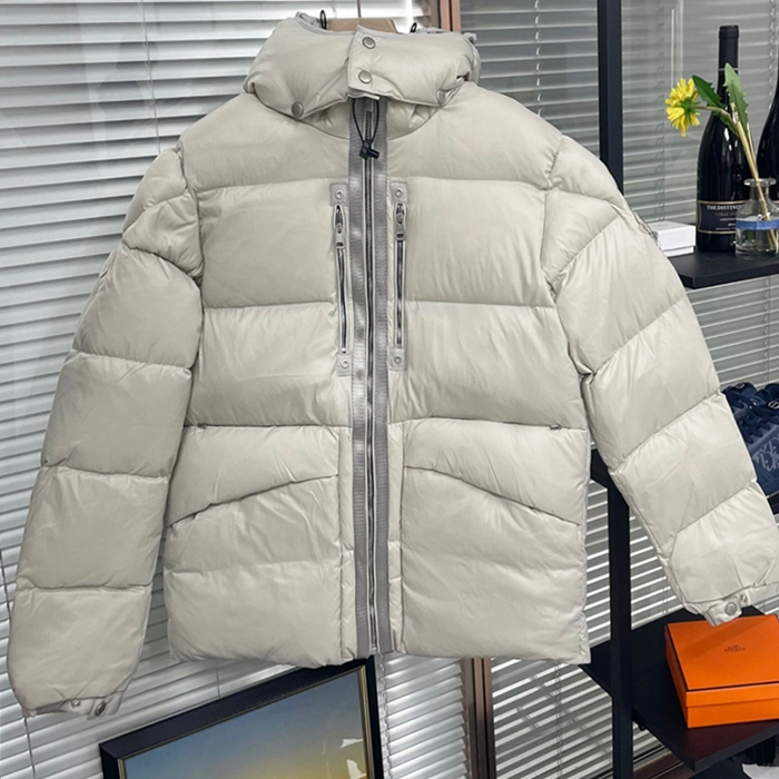 モンクレール メンズ ダックダウン グレー パディング - Gray Padding - mo238x