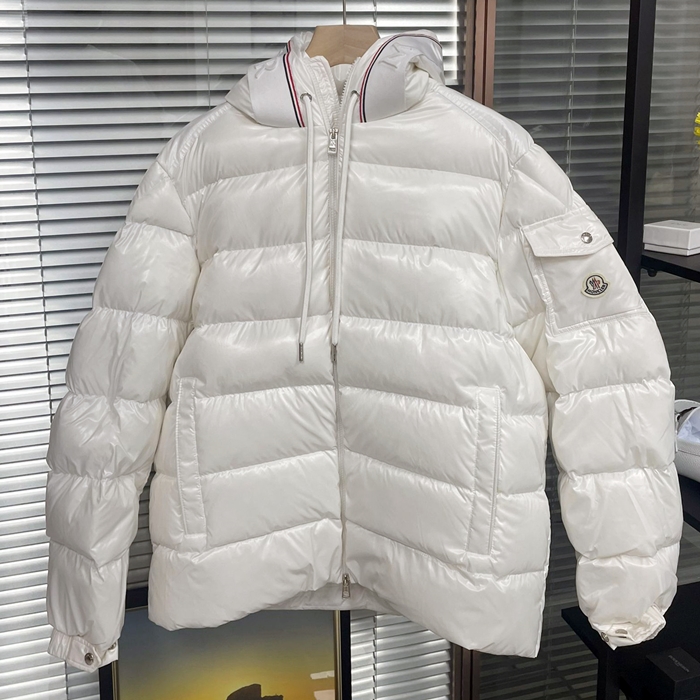 モンクレール ユニセックス ホワイト パディング -White  - mo225x