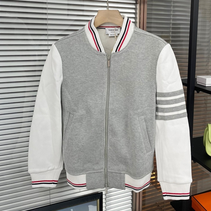 2020 Classic- トムブラウンメンズ クラシック カジュアル ジャケット Thom01021x.グレー
