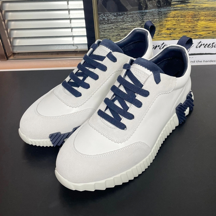 エルメス ユニセックス バウンシング スニーカー  - White  - he311x