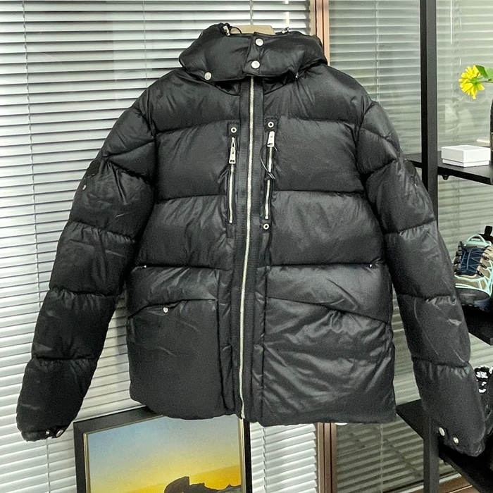 モンクレール メンズ ダックダウン ブラック パディング - Padding - mo239x