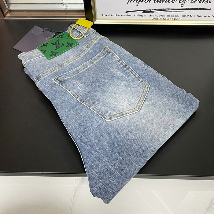 ルイヴィトン メンズ ブルー ジーンズ -   - lv773x