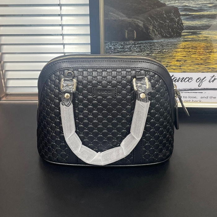 Micro Ssima Dome ,グッチ マイクロシマ ミニドーム レディース トートショルダーバッグ 449654, GUB0018,24CM