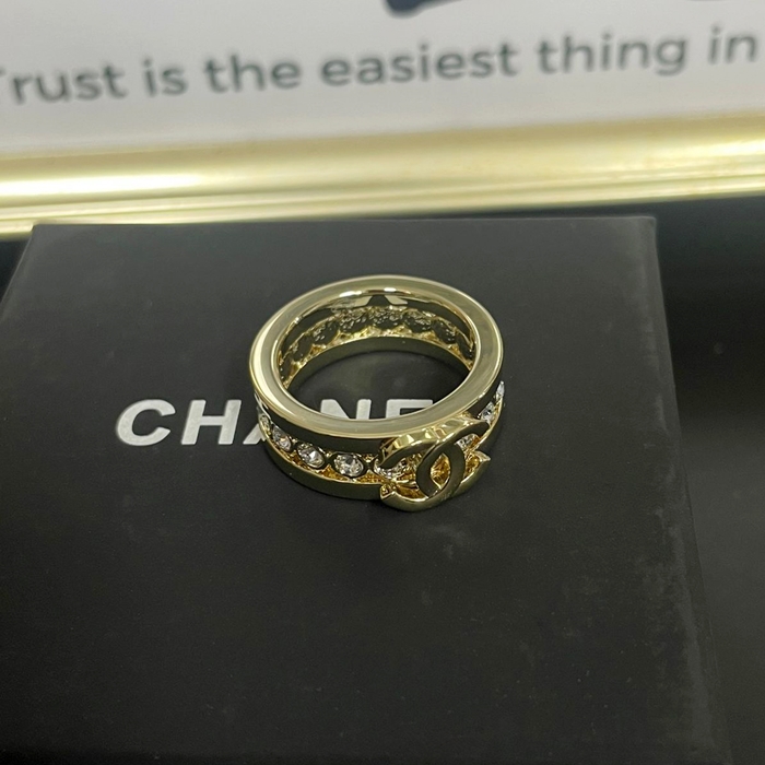 シャネルレディース ゴールド リング -  Gold - acc1598x