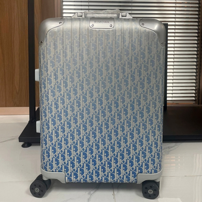 - リモワ x ディオールユニセックス キャリーバッグ, RIMC0088,シルバー