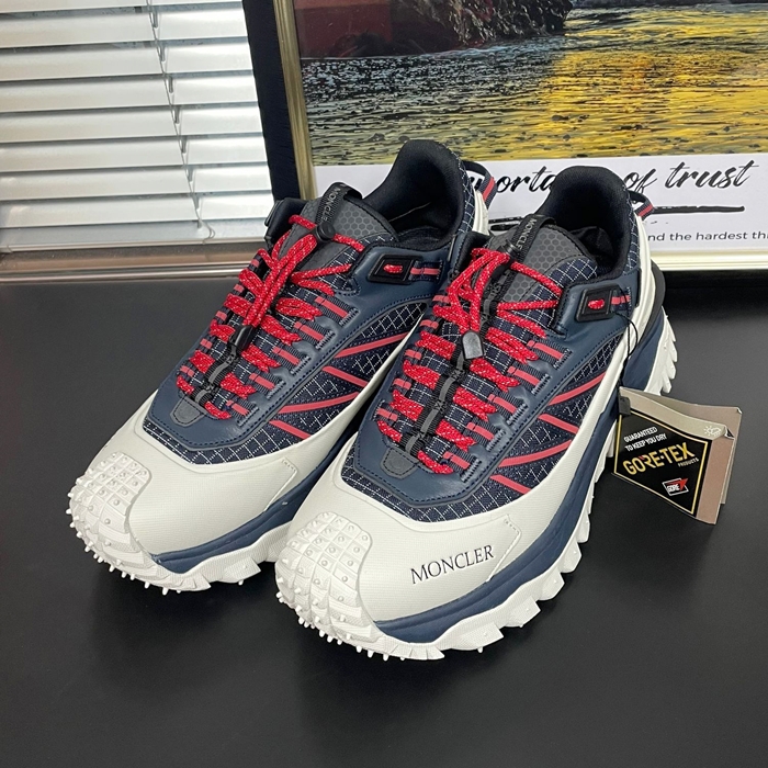 モンクレール メンズ ホワイト スニーカー -  - mo0093x