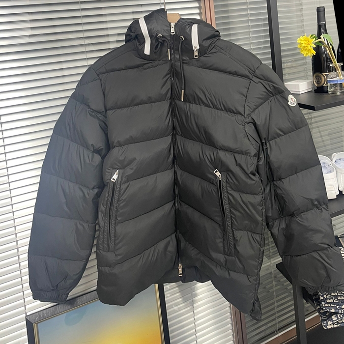 モンクレール メンズ グースダウン ブラック パディング - Padding - Mo18x