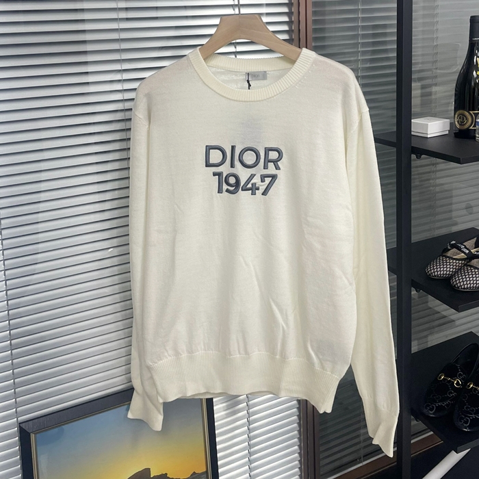    White - ディオールメンズ レトロ LOGO タートルネック セーター Dio01555x Size(s - xl) ホワイト