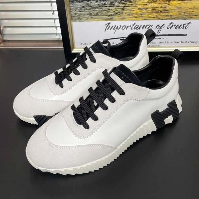 エルメス ユニセックス バウンシング スニーカー  - White  - he311x