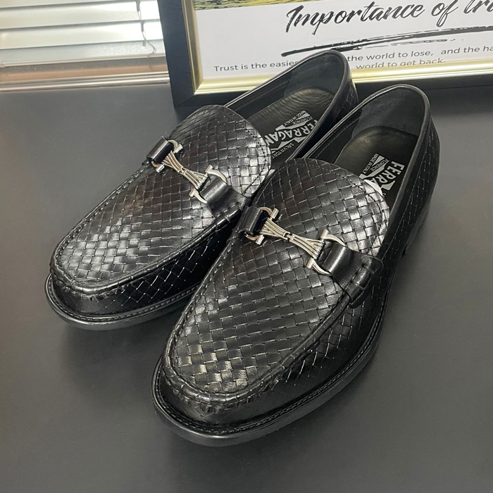  Loafer,FGMS0592 - フェラガモメンズ レザーローファー
