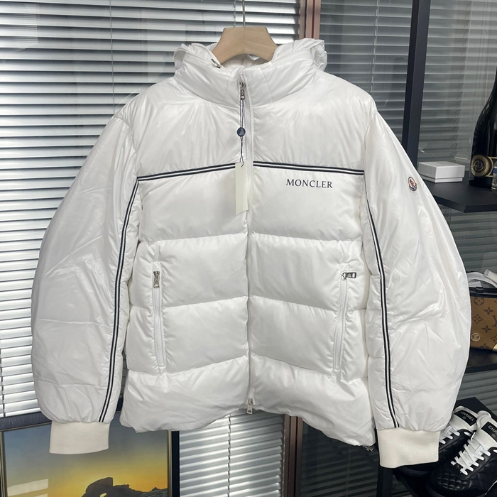 モンクレール メンズ グースダウン ホワイト パディング - White Padding - cl74x