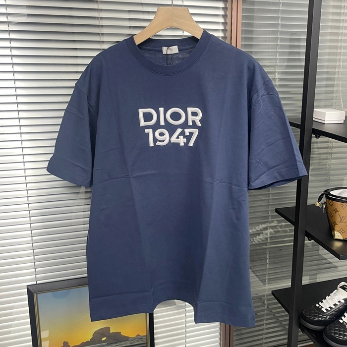 ディオール メンズ ネイビー 半袖Tシャツ -  Short sleeved  - dic181x