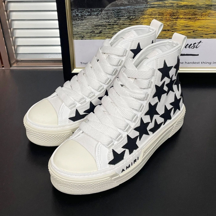 アミリ ユニセックス スカルトップレザー スニーカー  - AmiriWhite  - amir133x