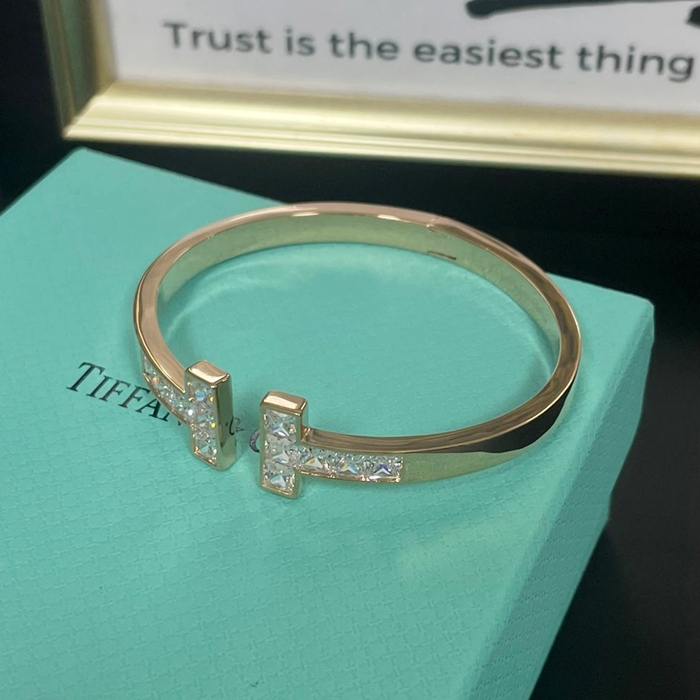 ティファニー レディース ゴールド ブレスレット -  Gold Bangle- acc930x