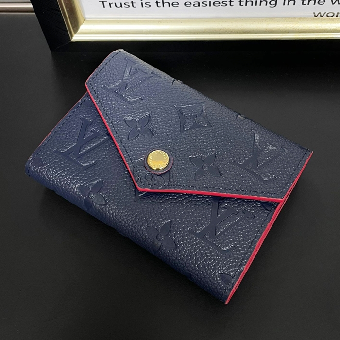  Zoe M64577 - ルイヴィトン 二つ折り財布 ゾーイ ウォレット アンプラント LOU0405 12CM