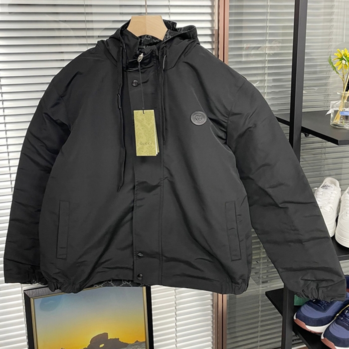 グッチ メンズ ブラック ジャケット -- guc306x