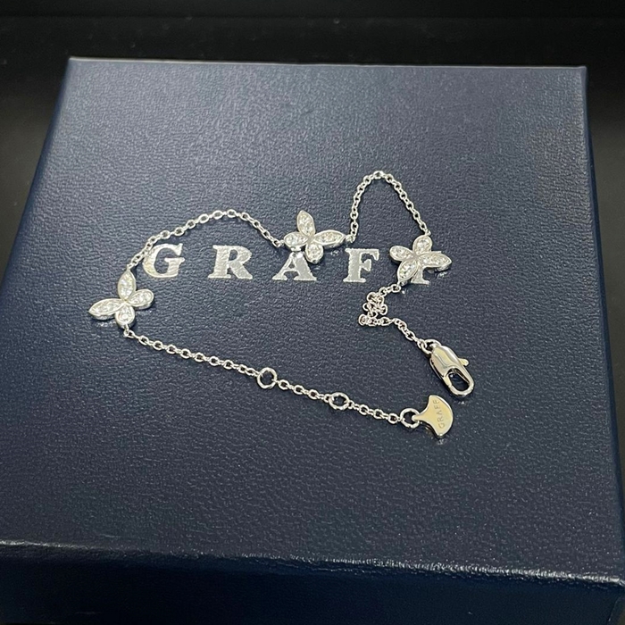 グラフ レディース ホワイト ゴールド ブレスレット - Graff  Bangle - acc1308x