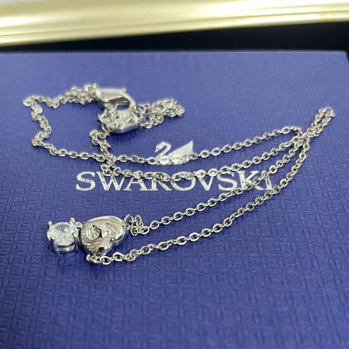 Swarovski - スワロフスキーレディース ネックレス ACC0032.(シルバー,ローズゴールド)