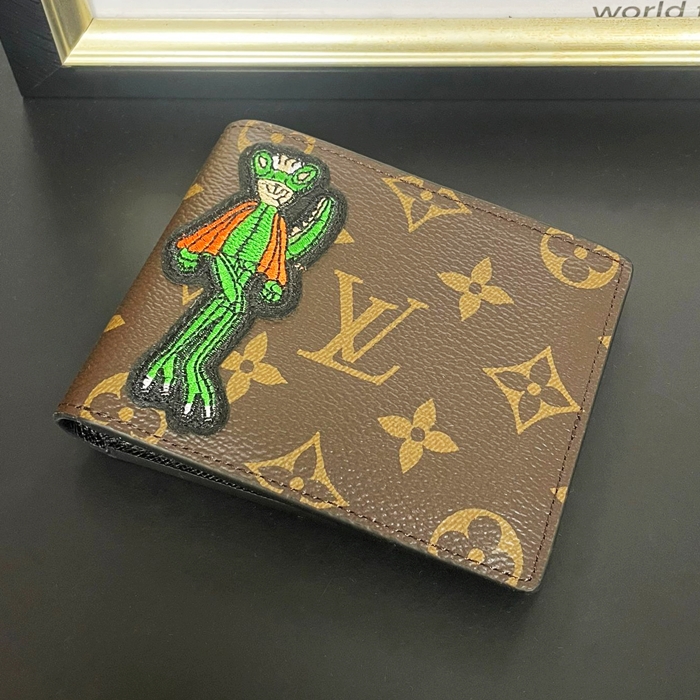   ,11.5cm,M80156,LOUWT0499 - ルイヴィトンメンズレザー二つ折り財布,11.5cm,ブラウン