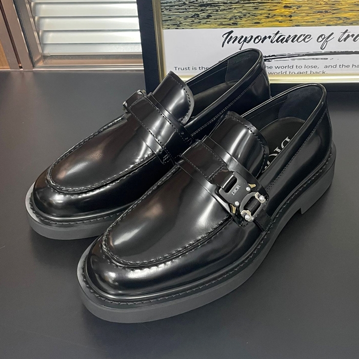 ディオール メンズ B67 カーフスキン ダービーシューズ  - - di741x