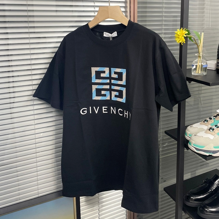 ジバンシィ メンズ ブラック 半袖Tシャツ - Givenchy  - gic289x