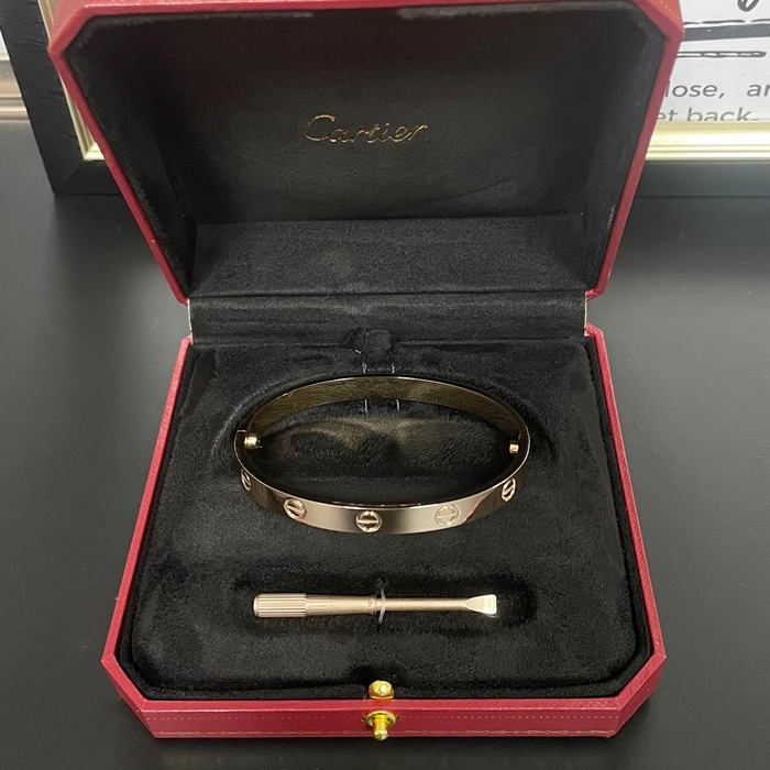 ラブブレスレット ローズゴールド B6035617 カップルブレスレット - ca0001z  Love Bracelet Rose Gole