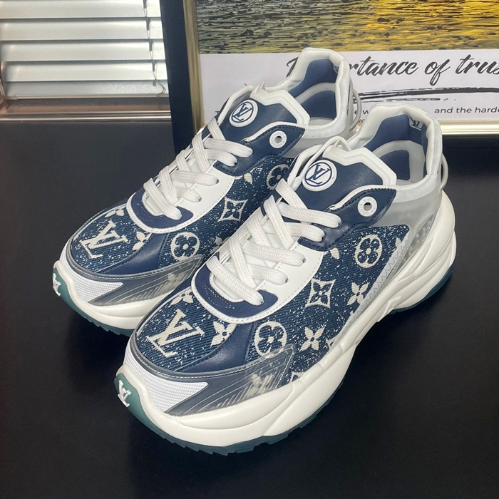 ルイヴィトン レディース ブルー スニーカー -   - lv2074x