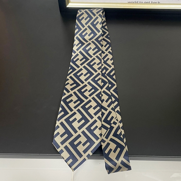FENDI MENS NECKTIE GRAY - フェンディ メンズ ネクタイ FE0001